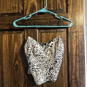 Leopard Print Tank Top